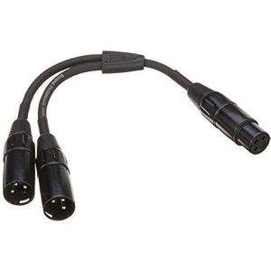 RCC-YC-XF2XM Y-Split-kabel Black Roland, zwart