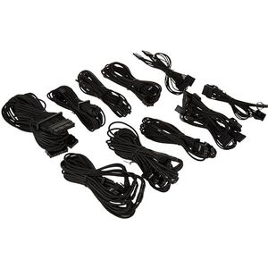 Corsair Premium Sleeved kabel Pro-Set zwart