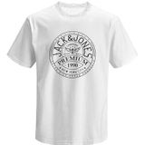 Jack & Jones - JPRBLUZACK - T-shirt - Zwart/Wit