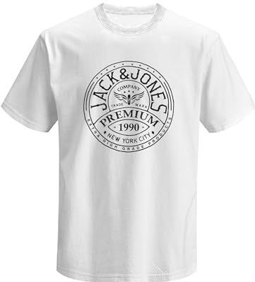 Jack & Jones - JPRBLUZACK - T-shirt - Zwart/Wit