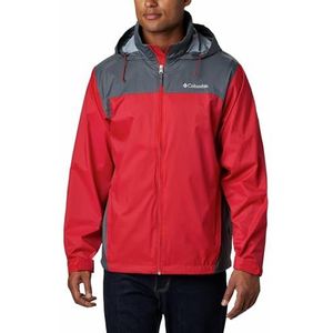 Columbia Glennaker Lake regenjas Regenjas heren,Mountain Red, grafiet,2X Hoog