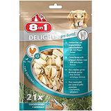 8in1 Delights Pro Dental, gezonde kausnack voor honden voor tandverzorging, verschillende Varianten:, XS (21 st.), 21 Stuk (252 g)