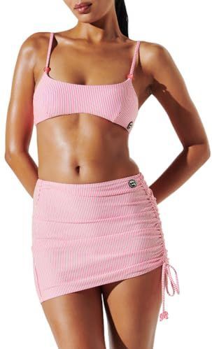 Karl Lagerfeld Rok  rosa / wit