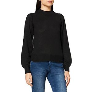 JDY Dames Jdyrue L/S Pullover KNT Noos Sweater, zwart, M