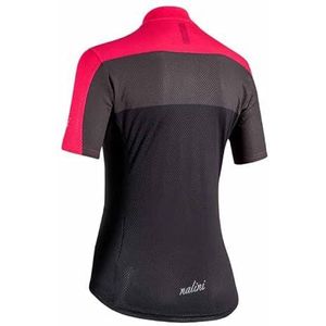 Nalini 03010501100C000.10 Bas Lady Country J T-shirt voor dames, zwart/fuchsia, XS, Zwart/Fuchsia, XS