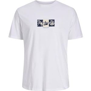 Jack & Jones Originals Canggu Front Crew Shirt Heren (plussize)