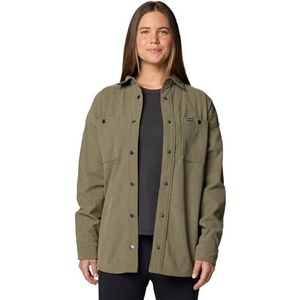 Columbia - Blue Point Creek - Corduroy Shirtjack - Groen