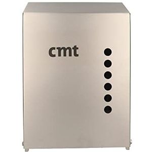 CMT 3383 roestvrijstalen dispenser voor vouwhanddoeken, 40 cm x 28 cm x 13,5 cm