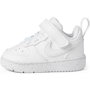 Nike - Court Borough Low Recraft - Tennisschoenen - Zwart - Synthetisch Leer