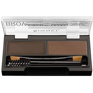 Rimmel London Brow This Way Kit Wenkbrauwpoeder - 003 Dark Brown