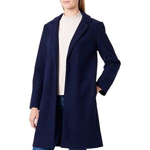 ONLY Dames ONLEMMA Coatigan OTW Coat, Maritieme Blue/Detail:Solid, L (3-pack)