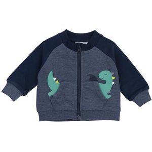 Chicco Sweatshirt met ritssluiting voor jongens, Medium Blauw, 3 maanden
