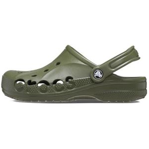 Crocs Baya uniseks-volwassene Klompen Klompen, Army Green, 38/39 EU