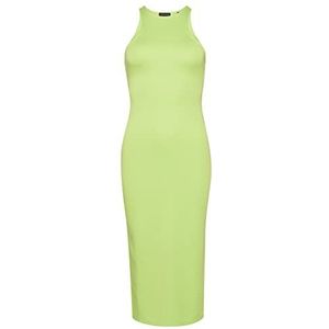 Superdry Studios Racer Dress W8011322A Bright Lime Green 12 Dames, Bright Lime Green, 36