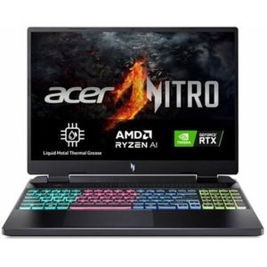 Acer Laptop 16 inch 32 GB RAM 1 TB SSD Nvidia Geforce RTX 4060