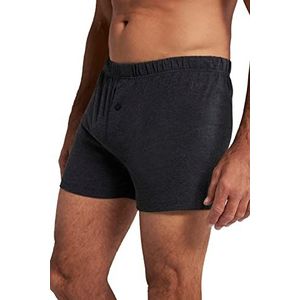 JP 1880 Heren Boxershorts, 2-pack, jersey, tot 8 XL onderbroek, antraciet melange