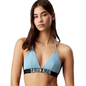 Calvin Klein Driehoek voor dames, Blauw (Magere Blauw), XXL