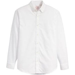 Levi's - Authentic Button Down T-shirt - Helder Wit - 1 Stuk