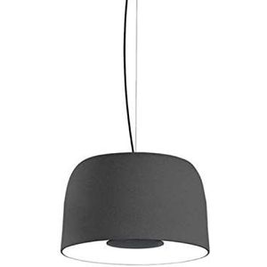 LED-hanglamp, 21,7 W, 700 mA, 2700 K, Dali-versie, met klep van polyethyleen en diffuser van aluminium, 42 x 42 x 28 cm (A681-257)