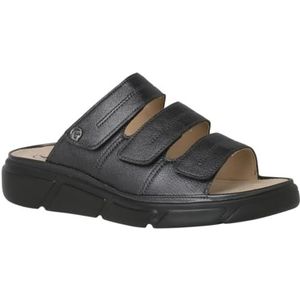 Ganter Dames Halina-H pantoffels, grijs, 36 EU breed, grijs, 36 EU Weit