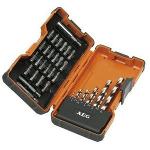 AEG 4932352249 Powerset HSS-G metaalboor & schroefbits, 35-delig