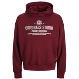 Jack & Jones, Dames, Sweatshirts & Hoodies, Rood, Maat: L