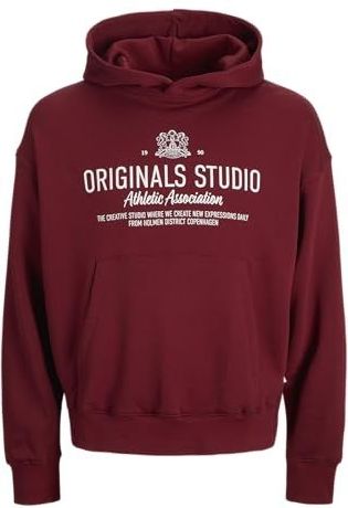 Jack & Jones, Dames, Sweatshirts & Hoodies, Rood, Maat: L