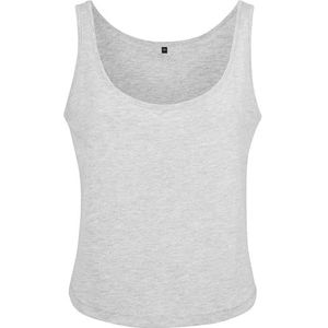 Build Your Brand By051 oversized tanktop voor dames, Heather Grey, 5XL