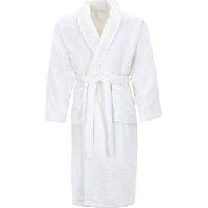 Wellhome - WH13798 - Badjas - Wit - 100% Katoen