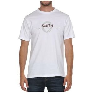 John Smith Heren Flexo T-shirt, katoen, 2X, groot, nr. 12, wit