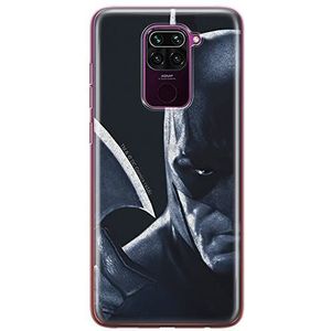 ERT GROUP mobiel telefoonhoesje voor Xiaomi REDMI NOTE 9 origineel en officieel erkend DC patroon Batman 020 optimaal aangepast aan de vorm van de mobiele telefoon, hoesje is gemaakt van TPU