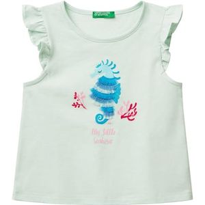 United Colors of Benetton T-shirt, Groen, 12 mesi