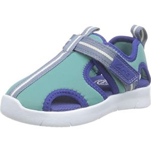 Clarks Ath Water T Sneakers voor jongens, Blue Combi, 20.5 EU Weit