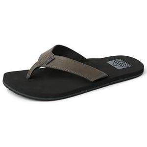 Reef Twinpin slippers voor heren, Grijs, 45 EU