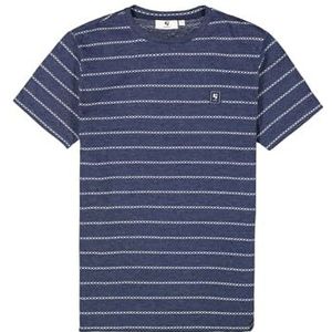 R41205_Heren T-shirt ss, marineblauw, S