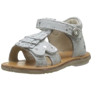 Noel Mini Sidor, meisjes sandalen, zilver zilver, 24 EU