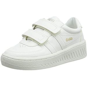 Gola Unisex Kid's Grandslam Velcro Sneaker, Kleur: wit, 32 EU