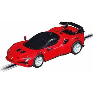 Carrera - 20064250 - Carrera GO!!! Ferrari SF-90 XX Stradale - Rosso Corsa, schaal 1:43 slotcar, compatibel met GO!!!, GO!!! Plus & Battery Operated, authentieke details, voor kinderen en volwassenen