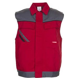 Planam vest Highline, maat L, rood/leisteen/zwart, 2366052