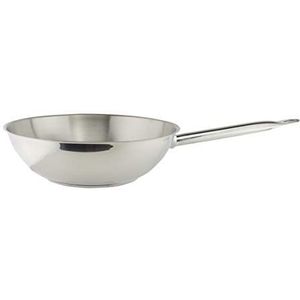 Commichef WOK-28 RVS Wok Pan