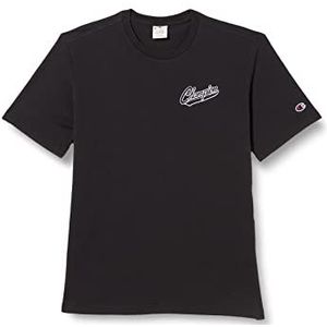 Champion T-shirt voor heren, zwart., XS