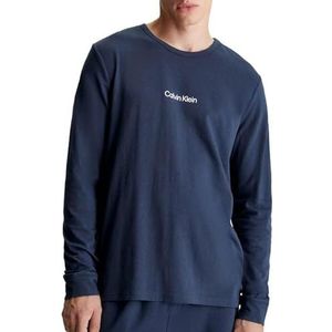 Calvin Klein Jeans Meisjes Ls Nachthemd G80G800718 Lounge & Nachtkleding Overige, Blauw (Peacoat), 14-16, Blauw, 14-16 jaar