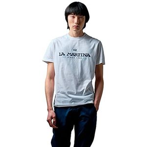 La Martina - Men's regular-fit cotton t-shirt, Optic White, Man, M
