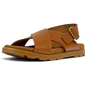 Camper K800491 Brutus Kinderen, Sandalen Kinderen, Bruin, 11 UK Child