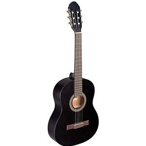Stagg C430 3/4 grootte naam klassieke gitaar - zwart 3/4 zwart