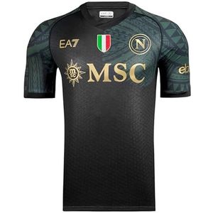 SSC Napoli Voetbalshirt EURO, EA7, driekleurig, technische stof, Dry Touch, 2023/2024