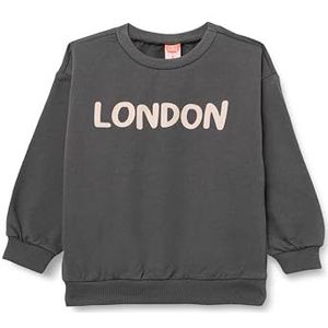 Koton Babyboys Sweat Long Sleeve Crew Neck City Bedrukt Soft Interieur Katoen Sweatshirt, antraciet (926), 18-24 Monate