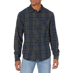 BILLABONG Heren Classic lange mouw Flanellen Shirt Knop