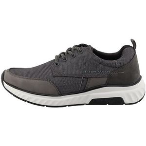 Tom Tailor Heren 5380140009 Sneaker, Coal, 43 EU, antraciet, 43 EU