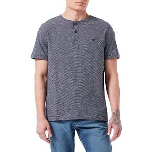 camel active Heren 409775/7T18 T-Shirt, nachtblauw, S